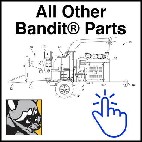INTIMIDATOR 12X. . Bandit chipper parts diagram